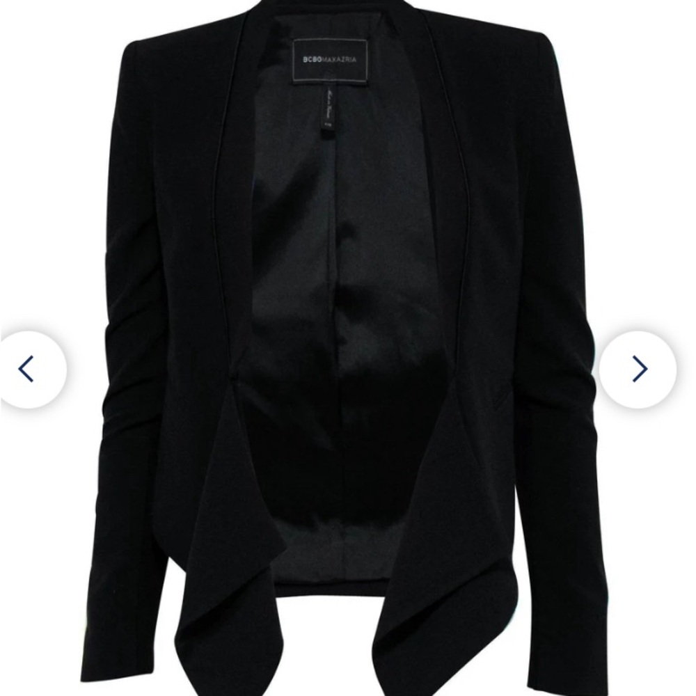 BCBGMAXAZRIA Women's Black Jacket